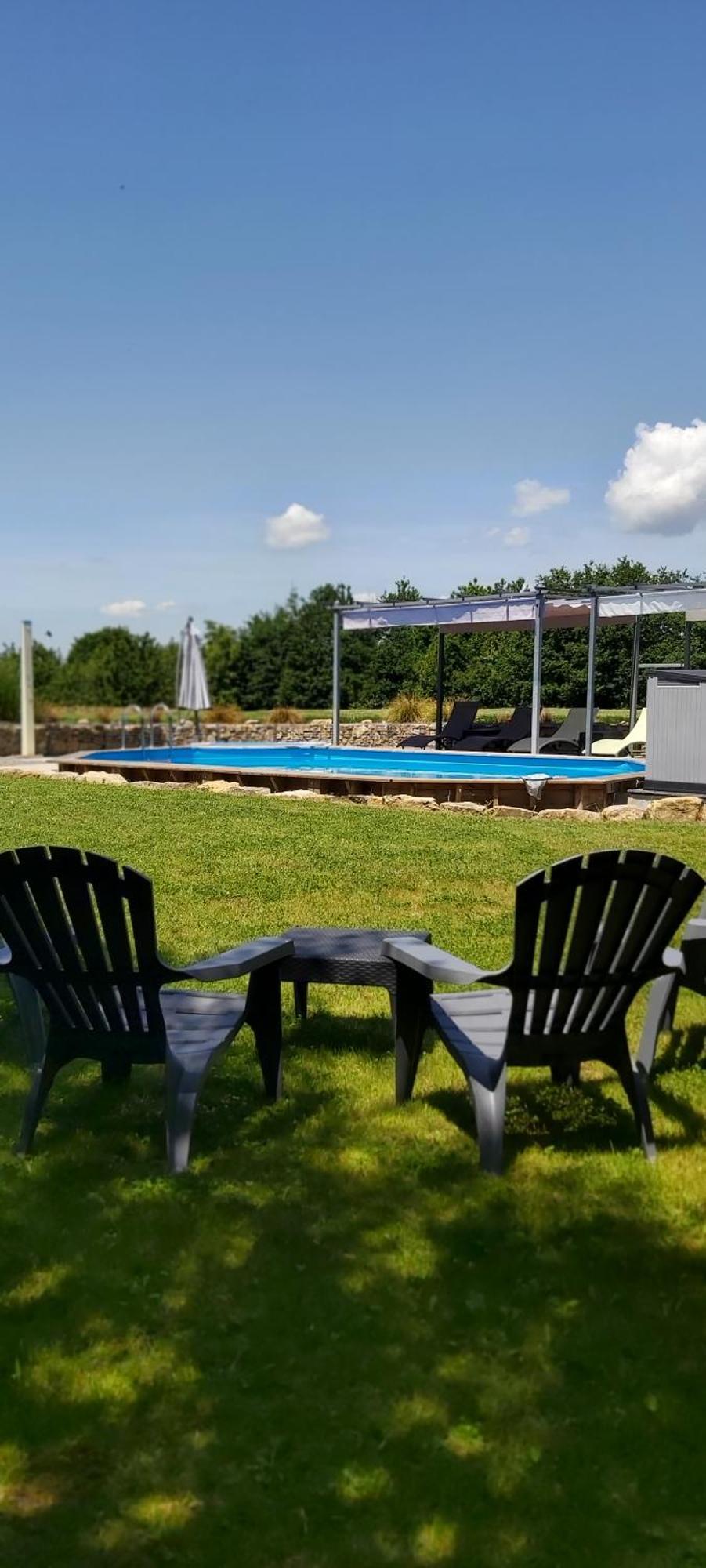 Beautiful 2 Bed Cottage With Swimming Pool Pagéas Rum bild